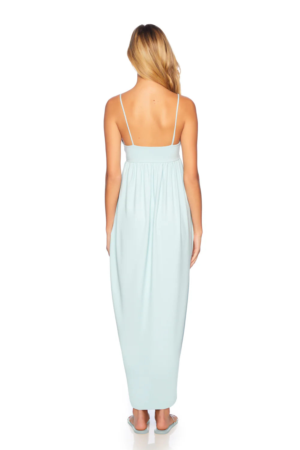 String Pleated Dress