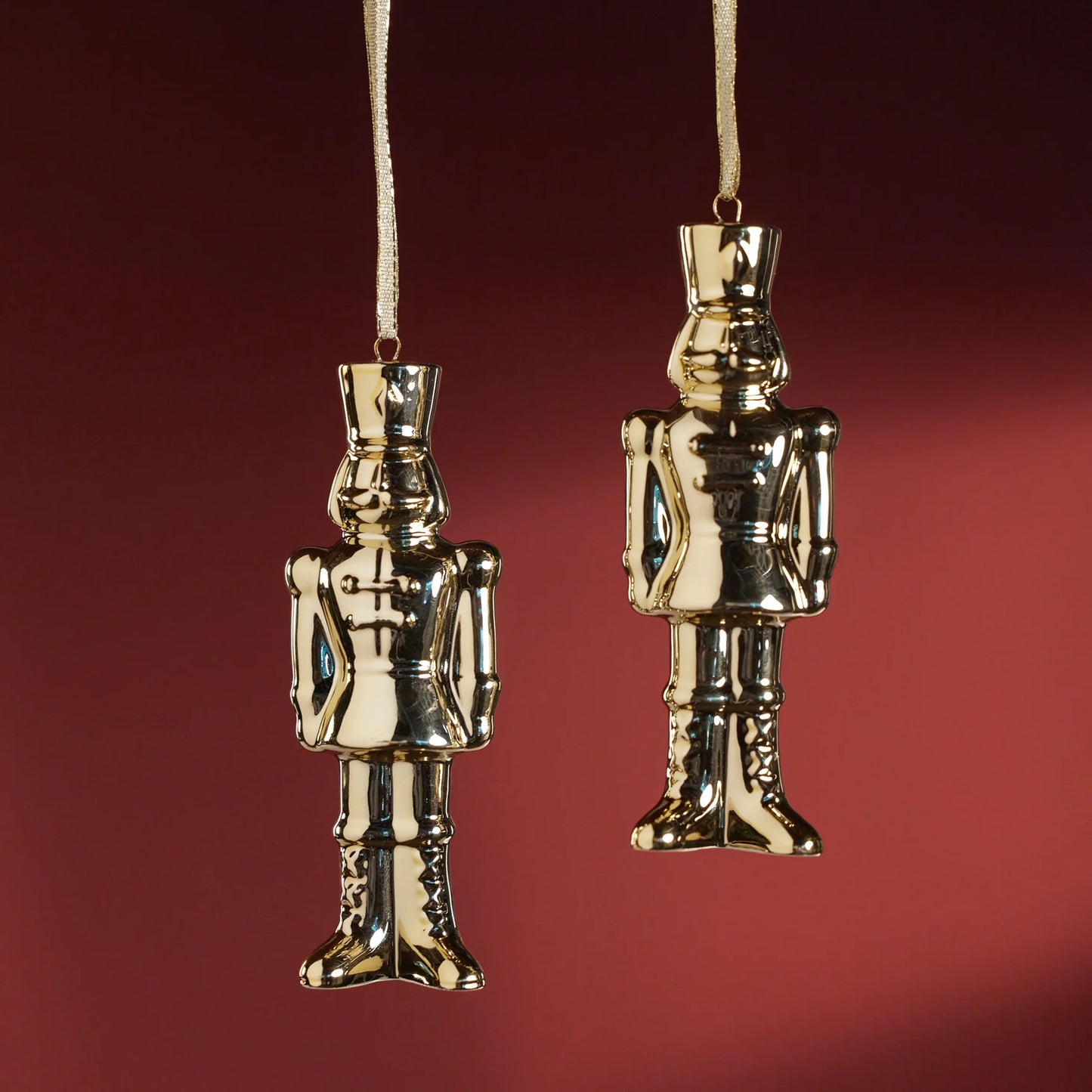 Ceramic Nutcracker Ornament