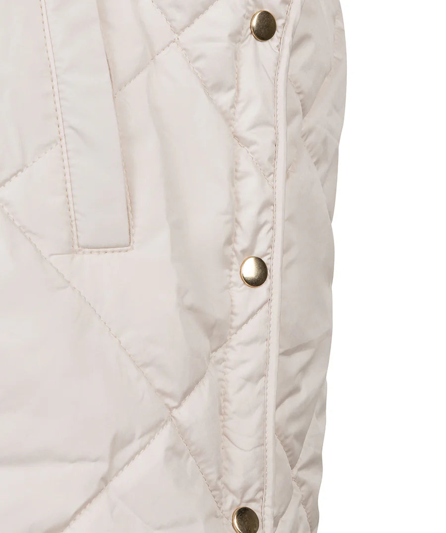 Quilted Poncho Jacket