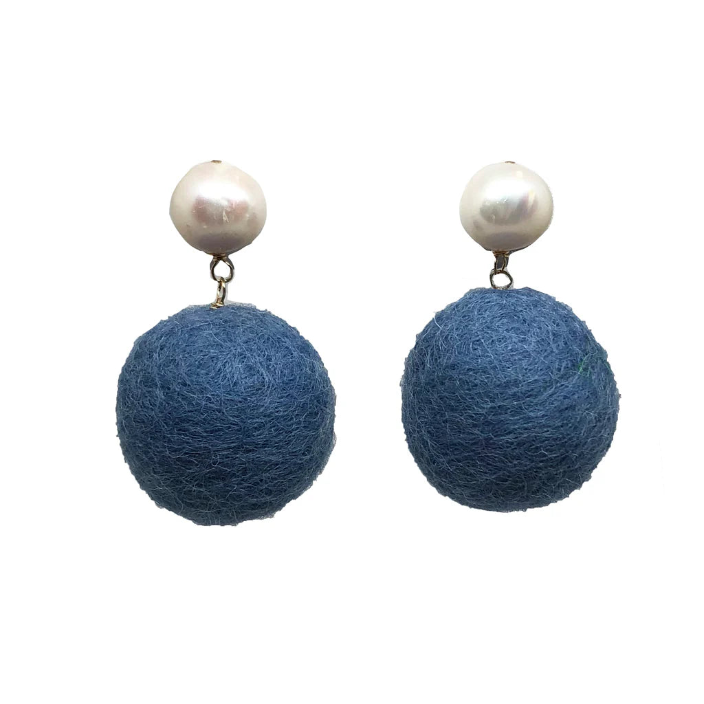 Belle Felt Earrings