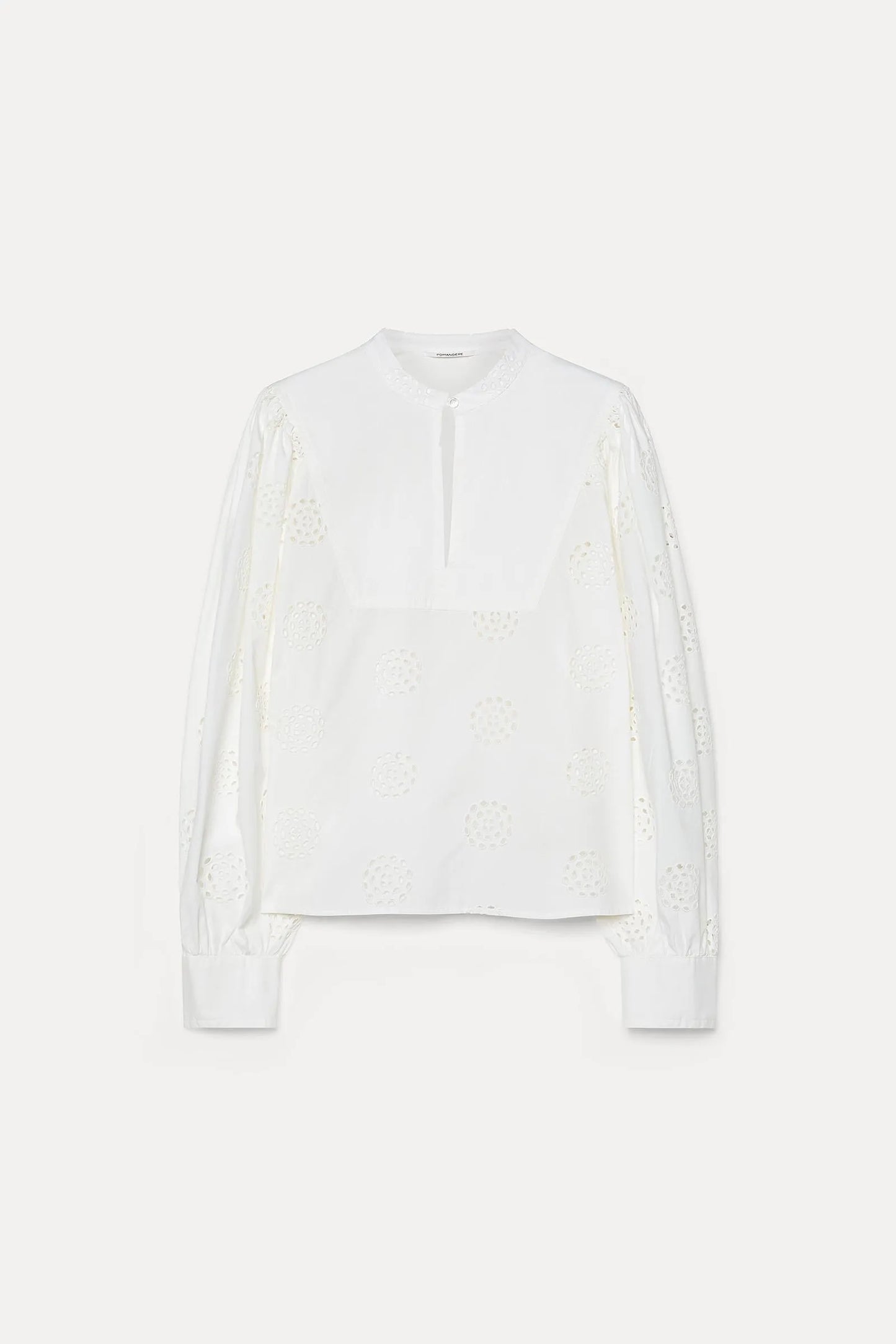 Cotton Broderie Anglaise Shirt