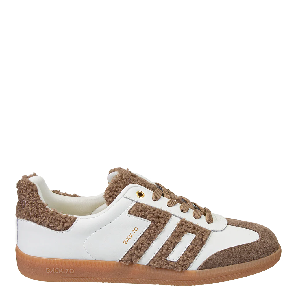Cloud Sneaker - White/Brown