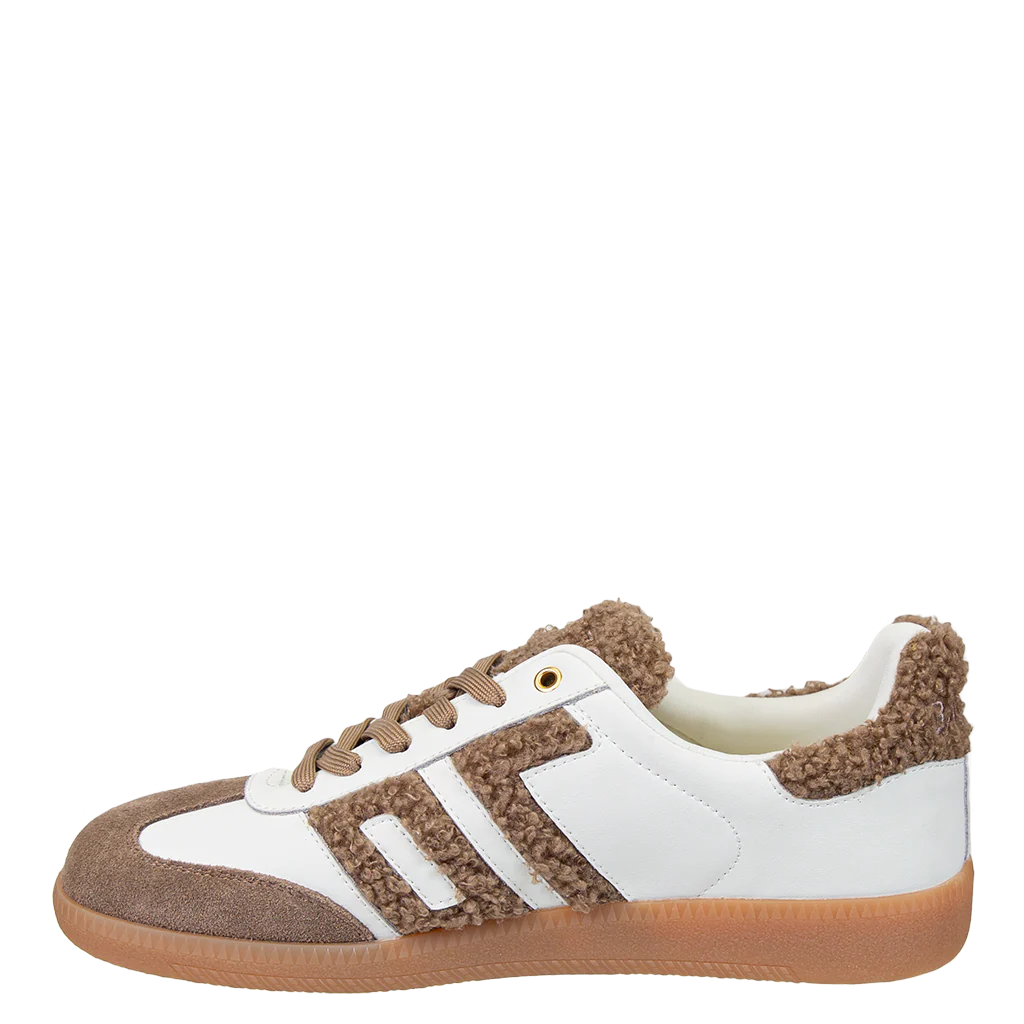 Cloud Sneaker - White/Brown