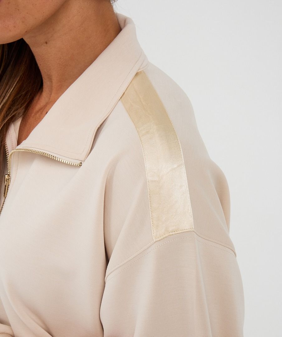 Sweater Balloon Hem Modal