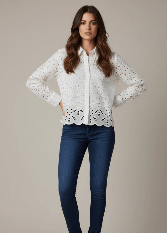 Fairfield Top Cotton Eyelet