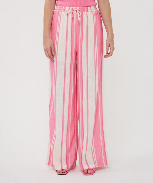 Striped Linen Trousers