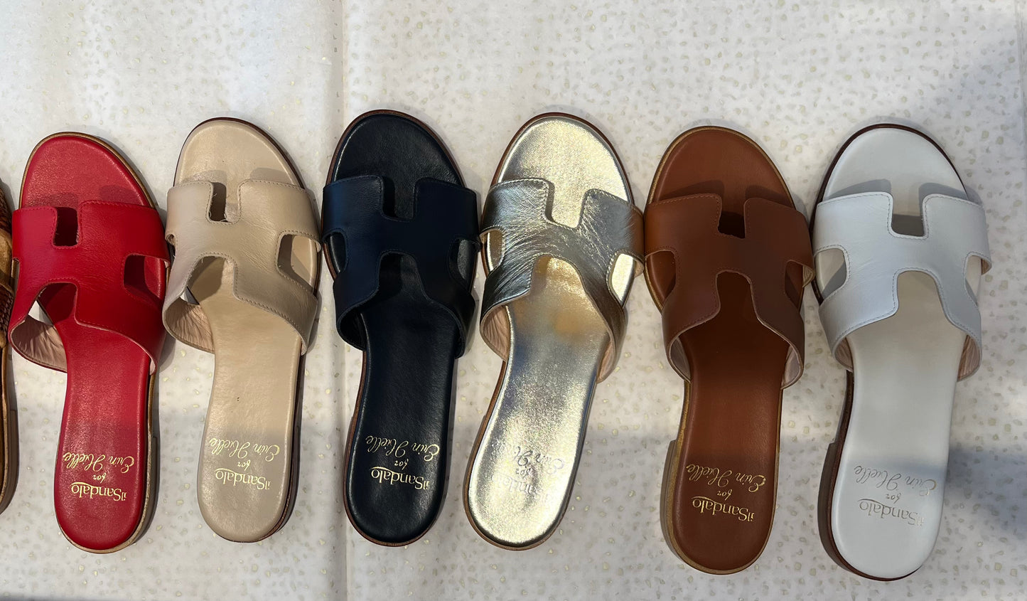 Holly Slide - Leather