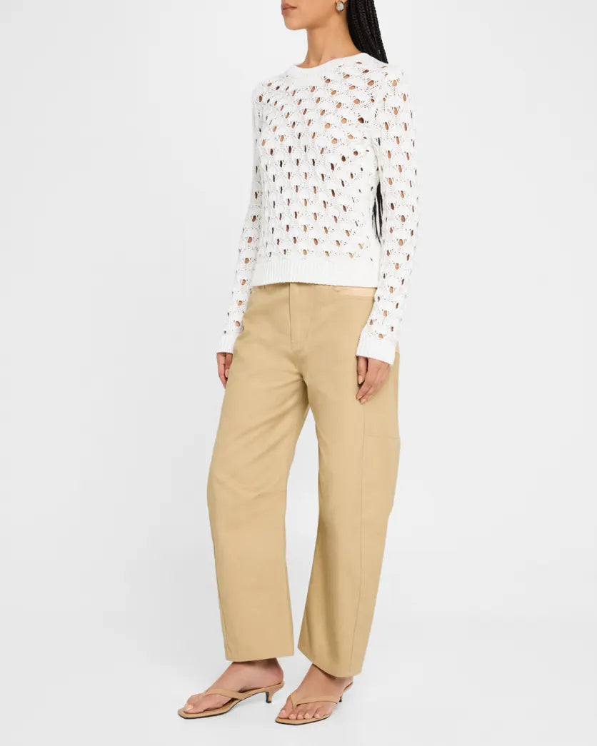 Texture Stitch Crew Sweater