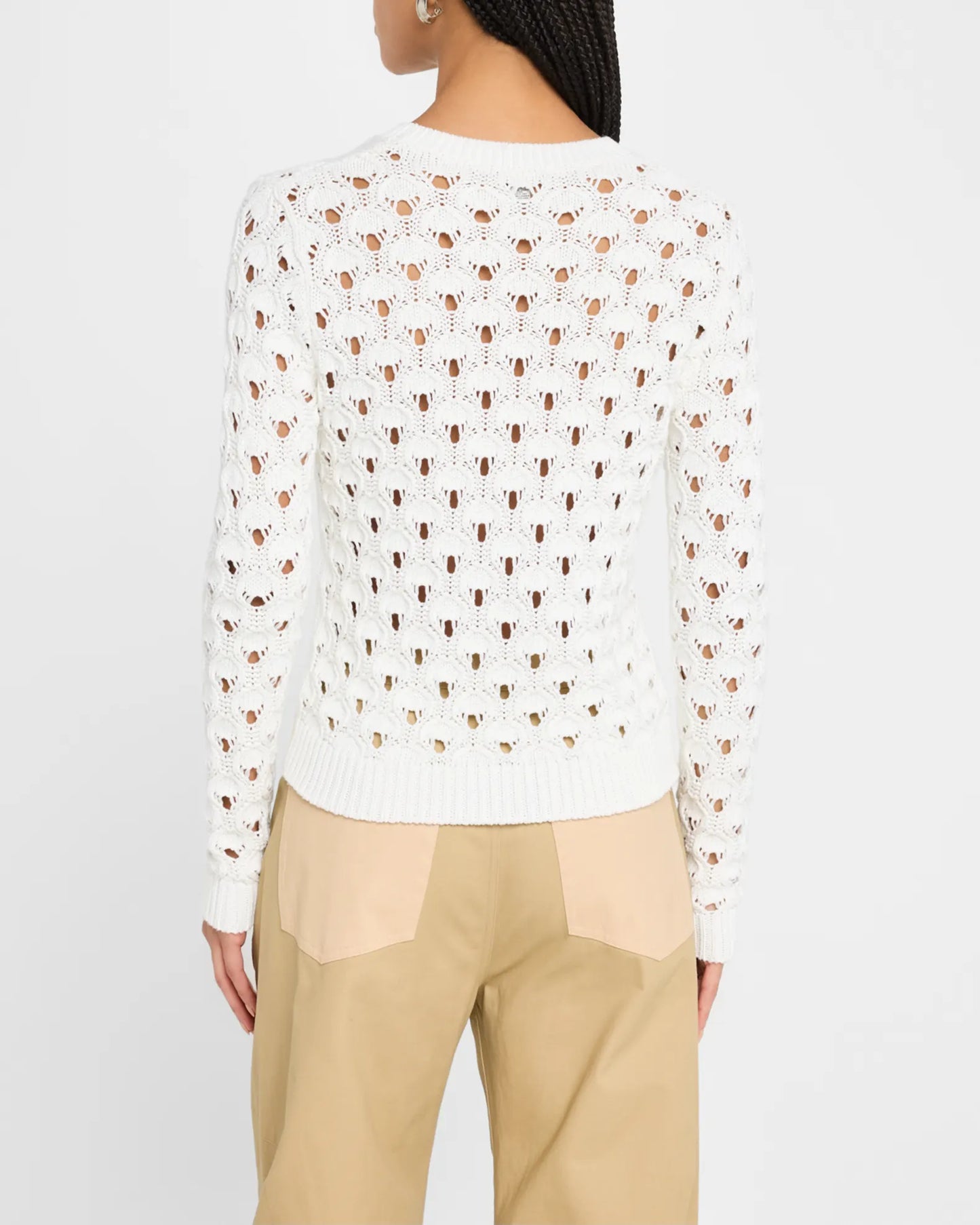 Texture Stitch Crew Sweater