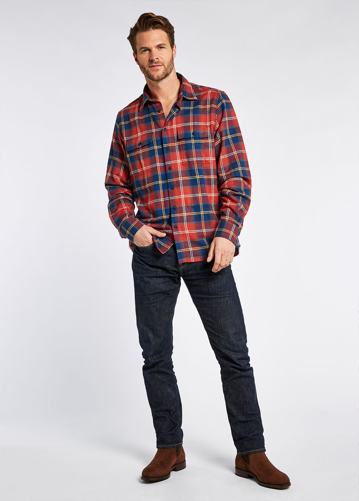 Shelbourne Check Flannel Shirt
