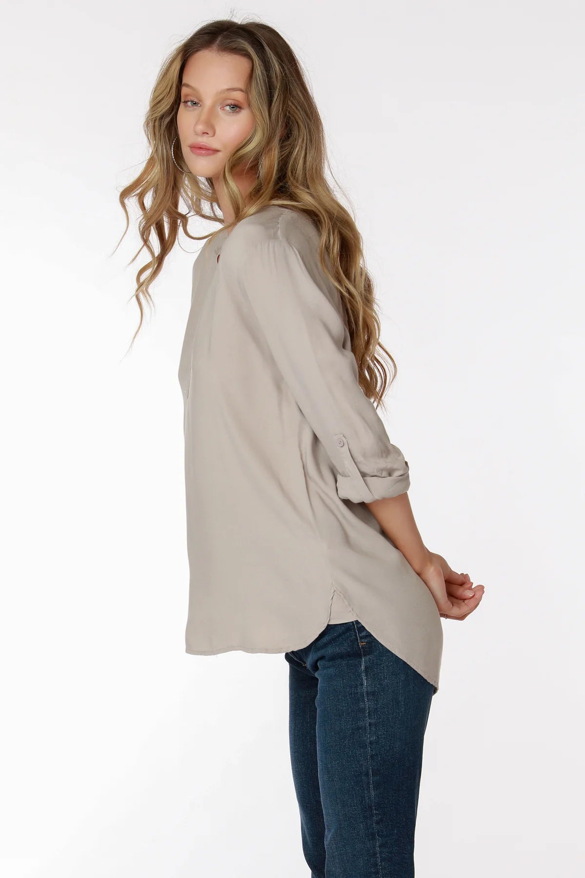Cuffed Sleeve Tunic