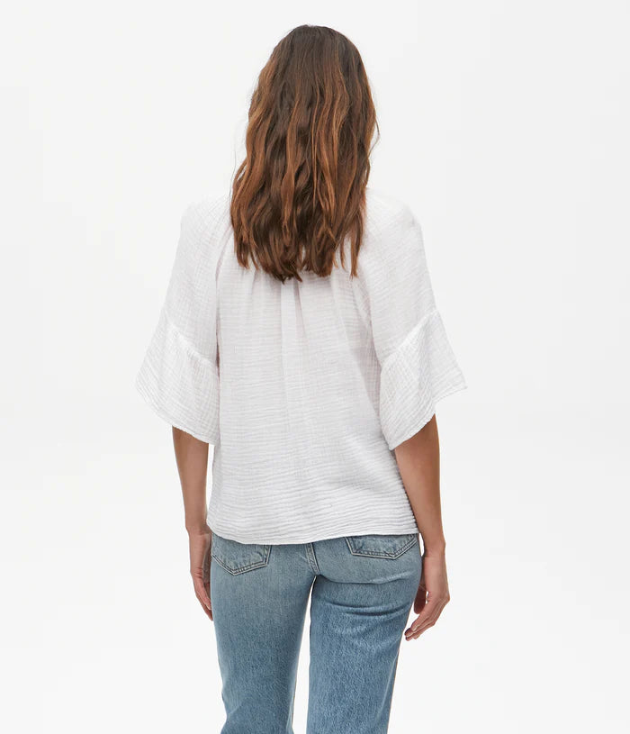 Savannah Flutter Sleeve Top