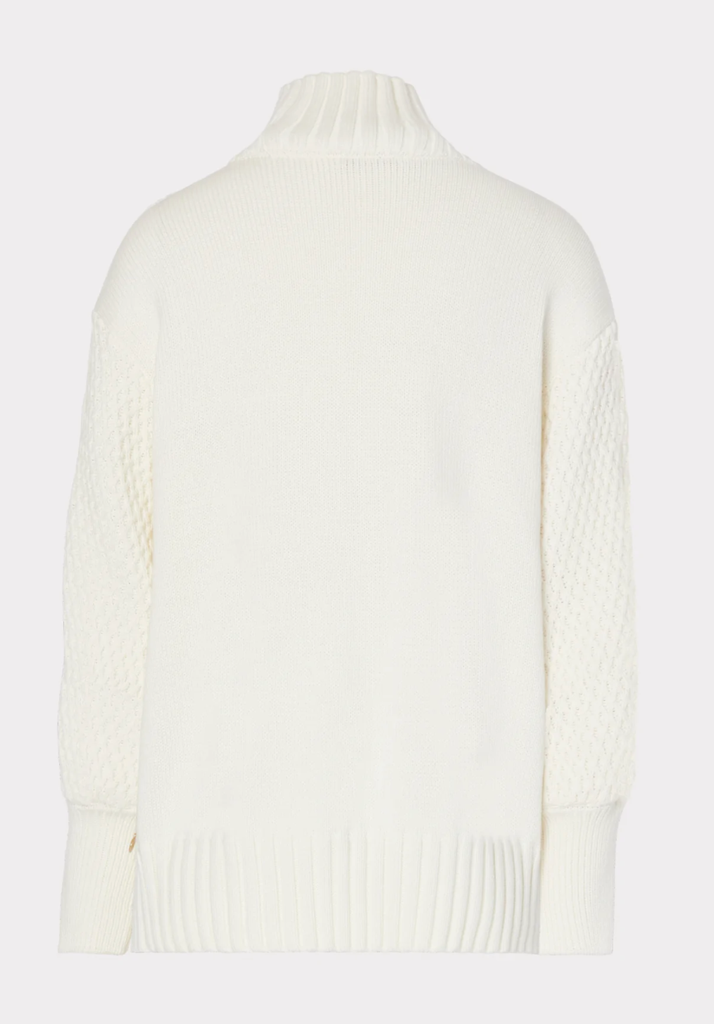 Chunky Cable Bobble Turtleneck