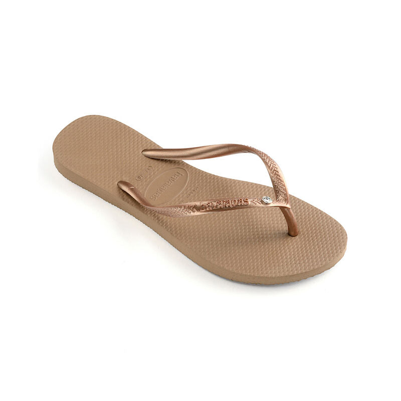 Slim Crystal Sandal