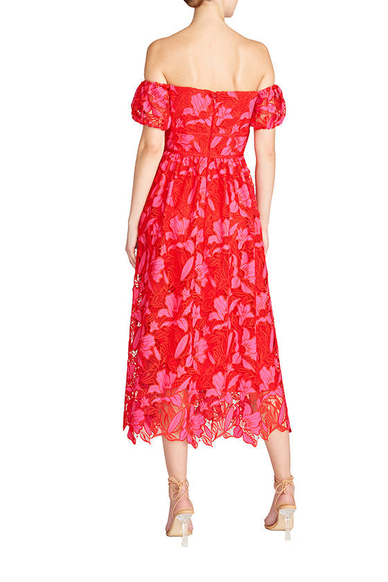 Off The Shoulder Midi Dress
