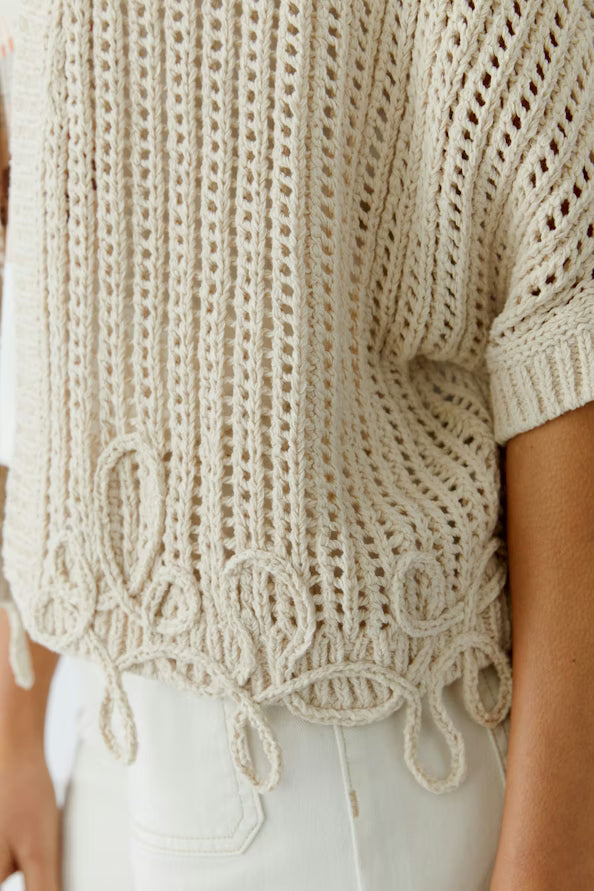 Fishnet Cardigan