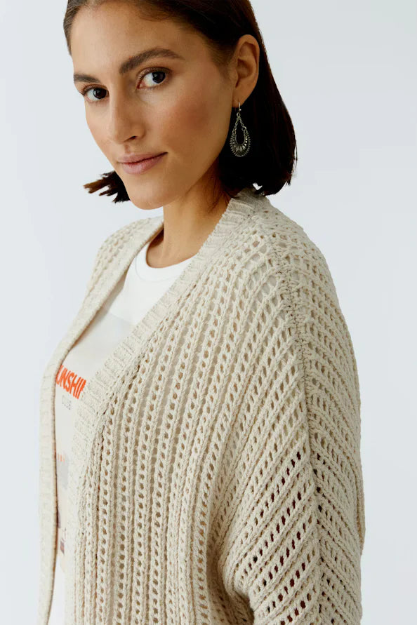 Fishnet Cardigan