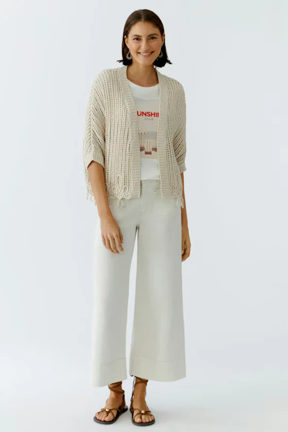 Fishnet Cardigan