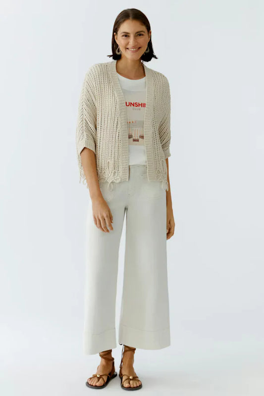 Fishnet Cardigan