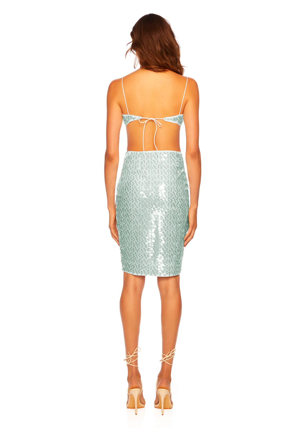 Dot Sequin Skirt