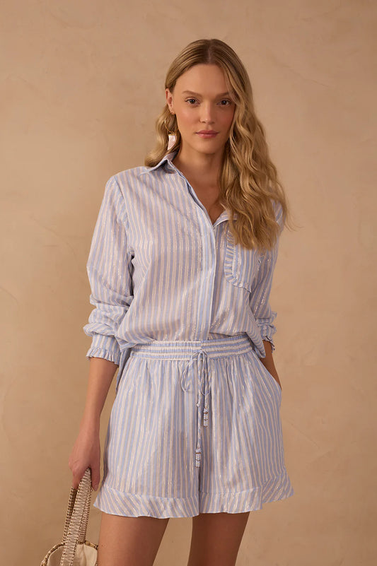Striped Lurex Shirt