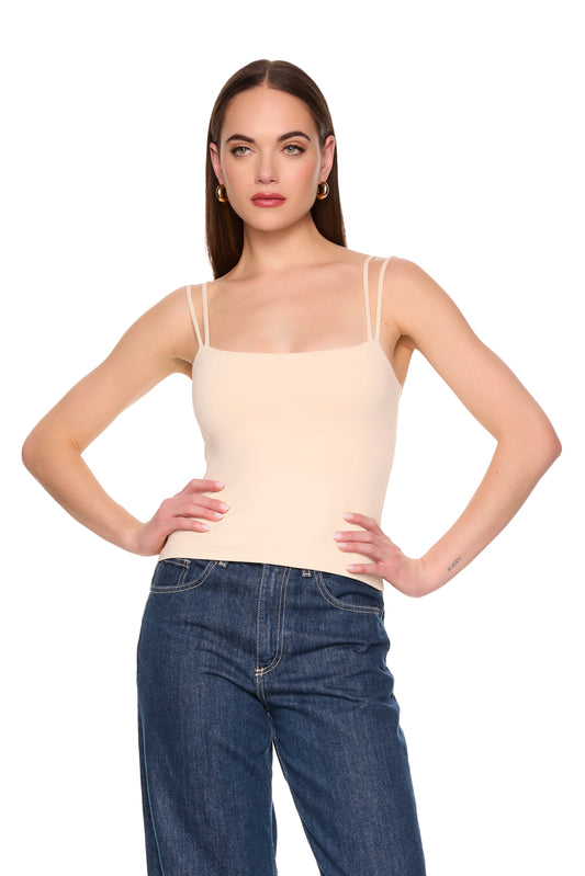 Double String Tank Top