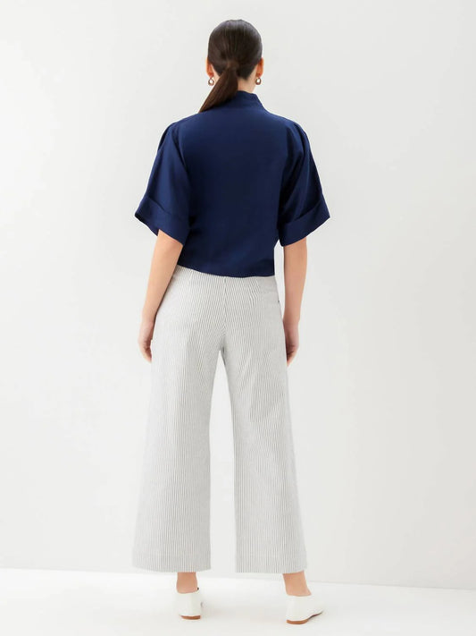 Janice Tie-Front Top