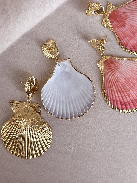 Large Seashell Earring