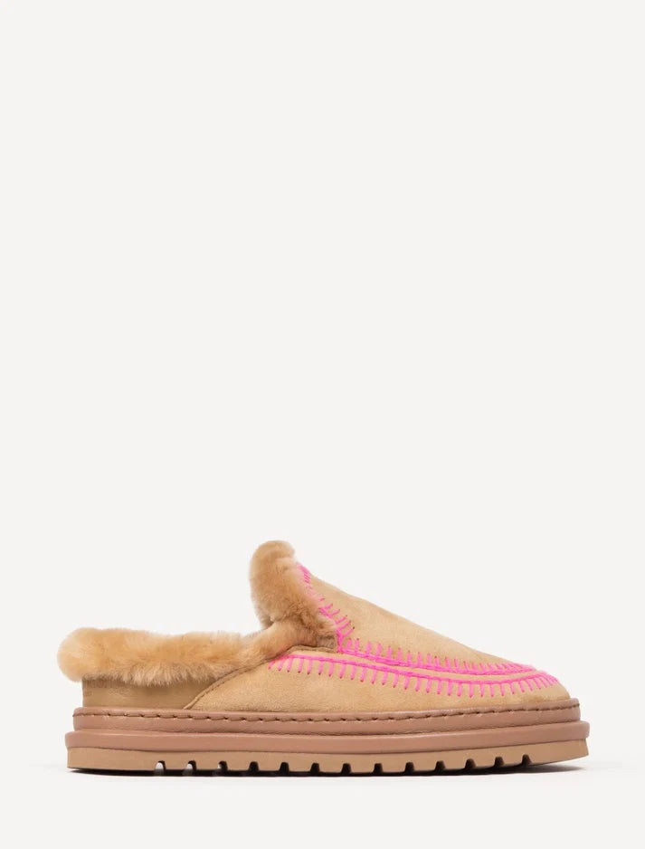 Jun 4.2. Saffron Suede Slippers