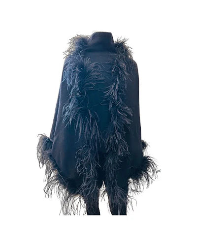 Ostrich Feather Wrap