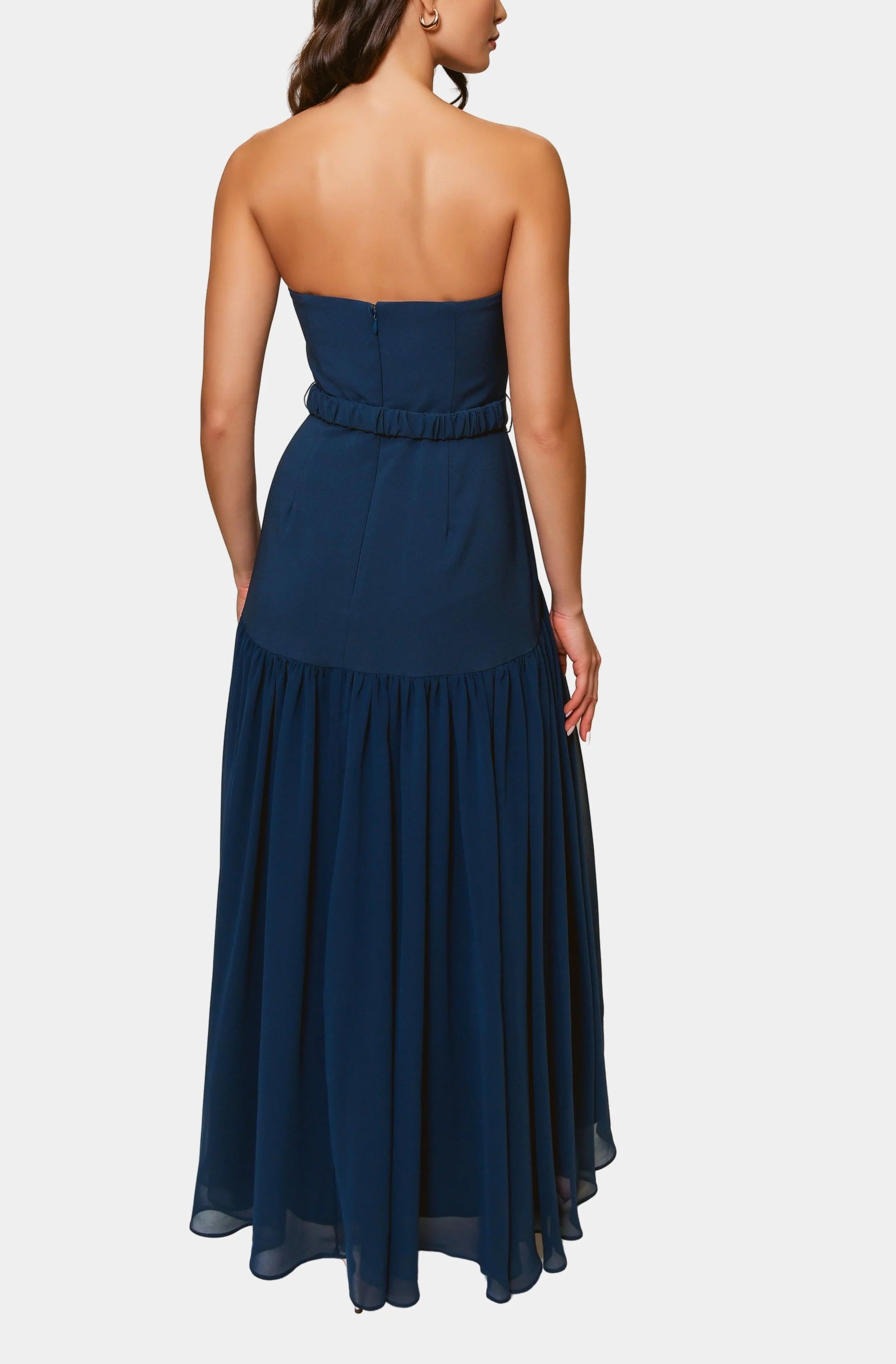 carmel strapless drop-waist maxi dress Carmel Drop Waist Dress