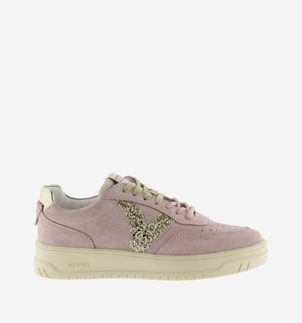 Seul Suede and Glitter Sneakers