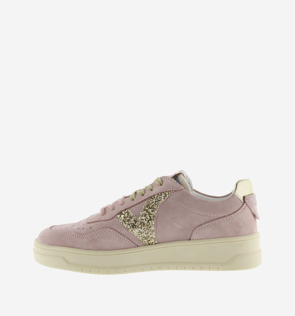 Seul Suede and Glitter Sneakers