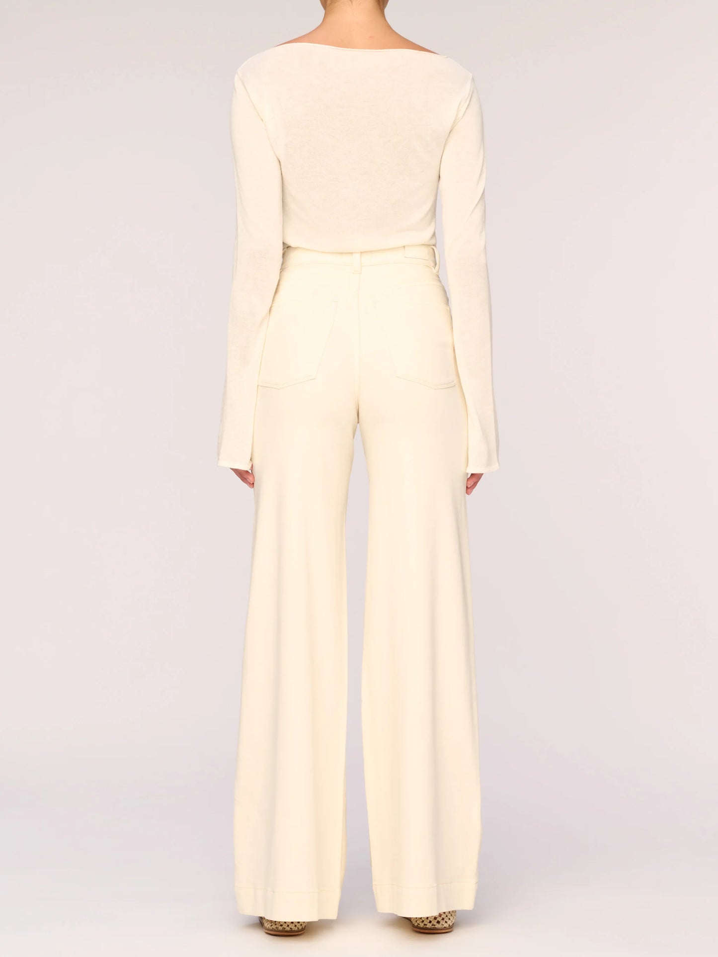 Hepburn Wide Leg - Manilla Knit