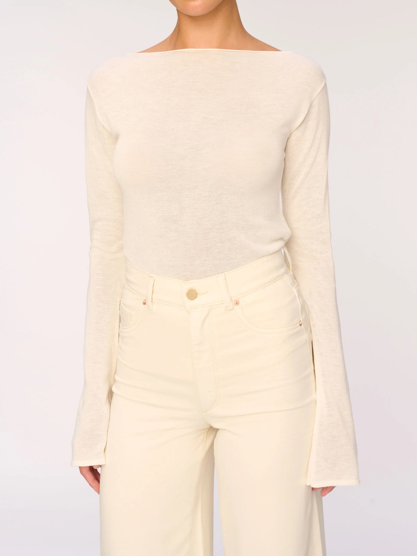 Hepburn Wide Leg - Manilla Knit