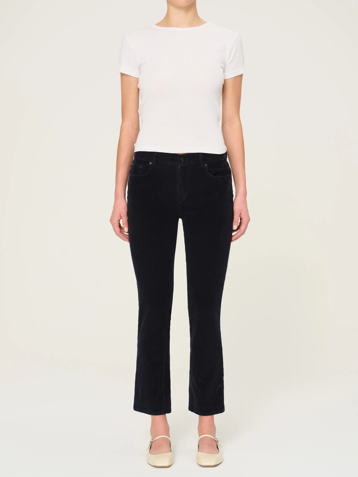 Mara Straight - Glazed Blueberry Corduroy