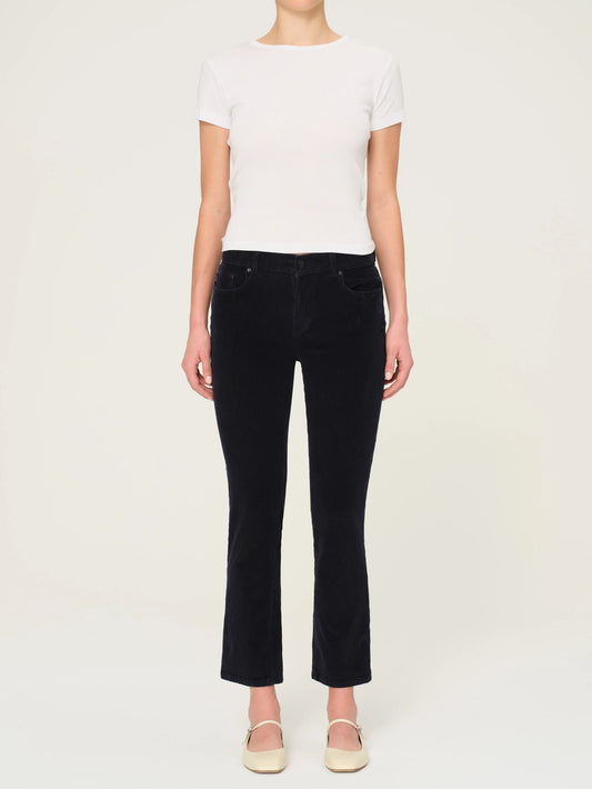 Mara Straight - Glazed Blueberry Corduroy