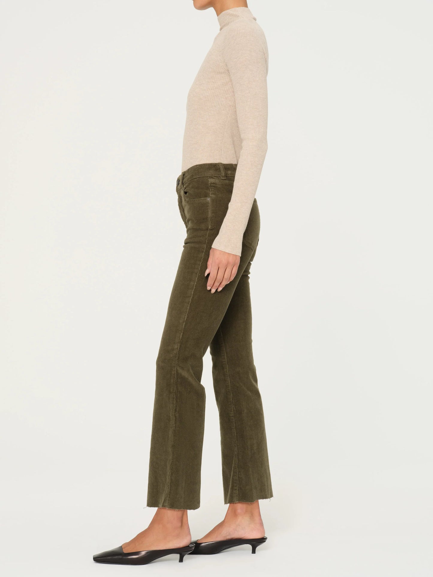 Bridget Boot Crop - Trellis Corduroy