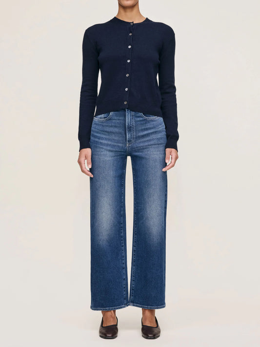 Karmine Refined Wide Leg High Rise - Clearwater