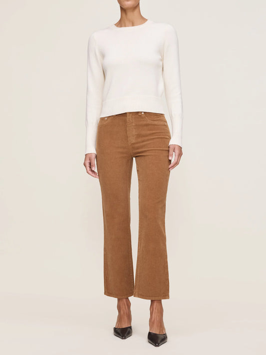 Bridget Boot Crop Corduroy - Teakwood
