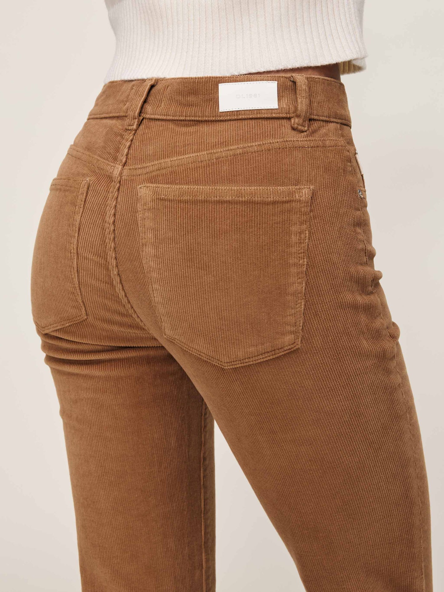Bridget Boot Crop Corduroy - Teakwood