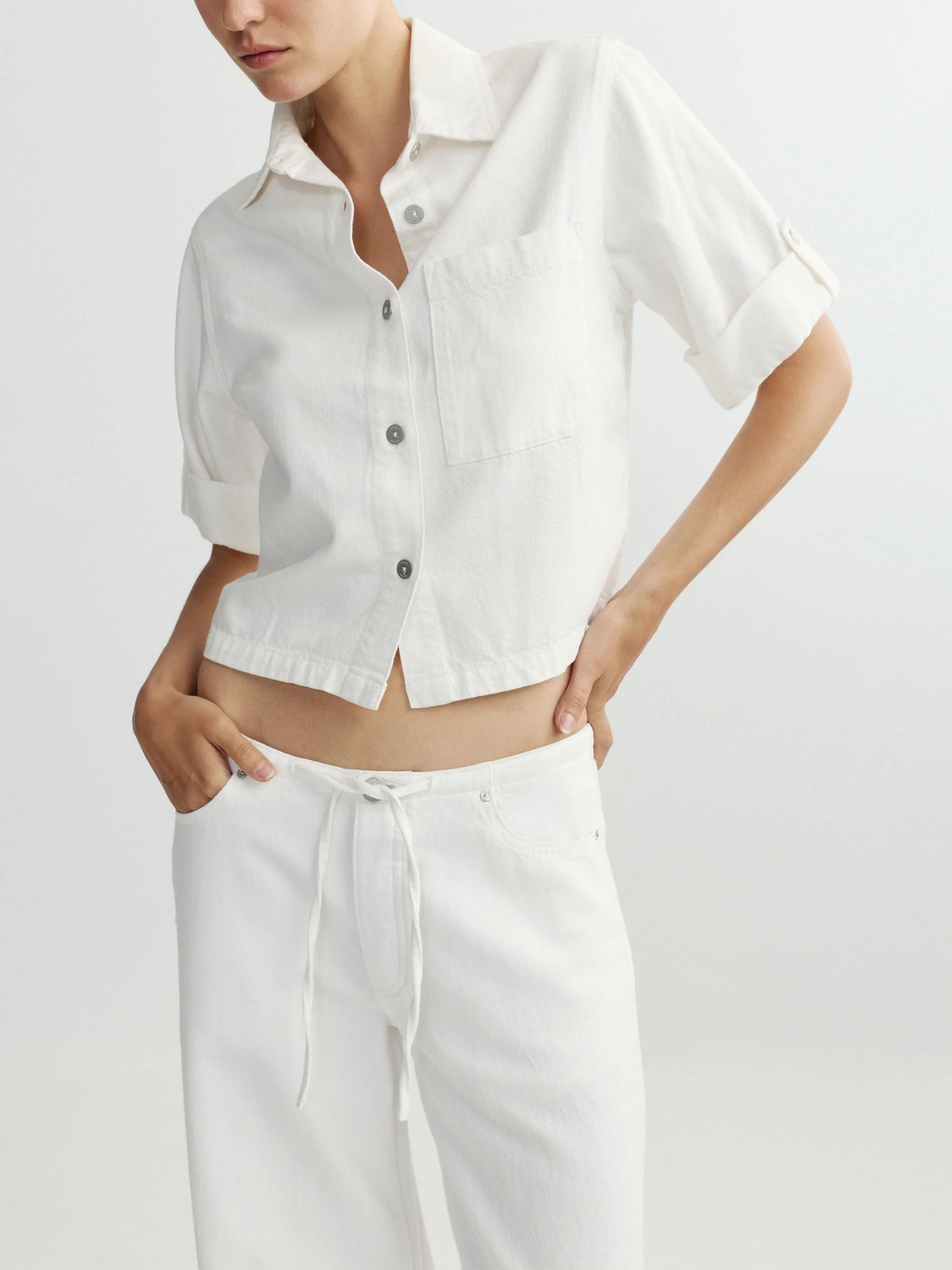 Montauk Shirt Cuffed Sleeve