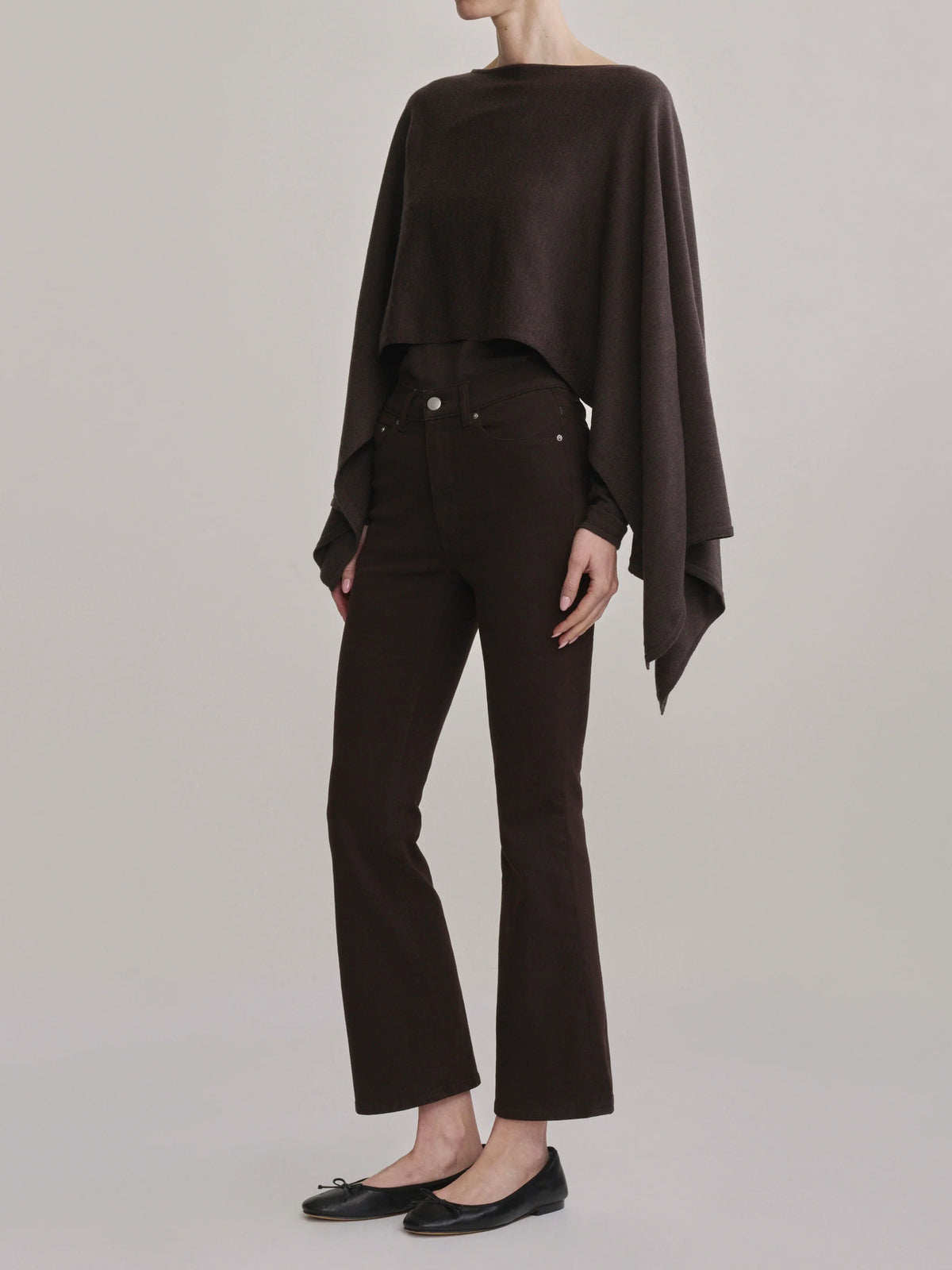 Bridget Bootcut High Rise Crop Jeans
