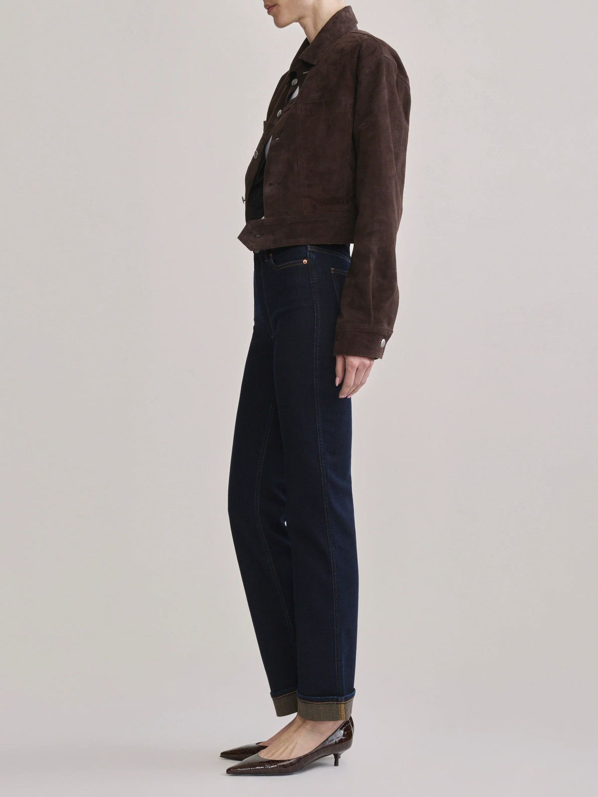 Halle Straight High-Rise Jeans
