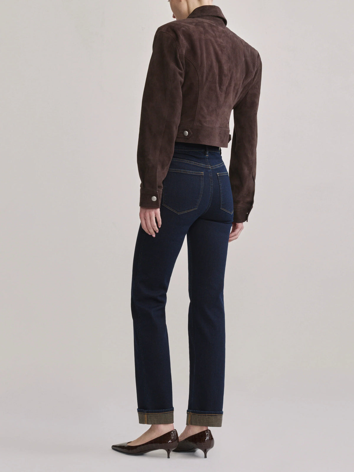 Halle Straight High-Rise Jeans