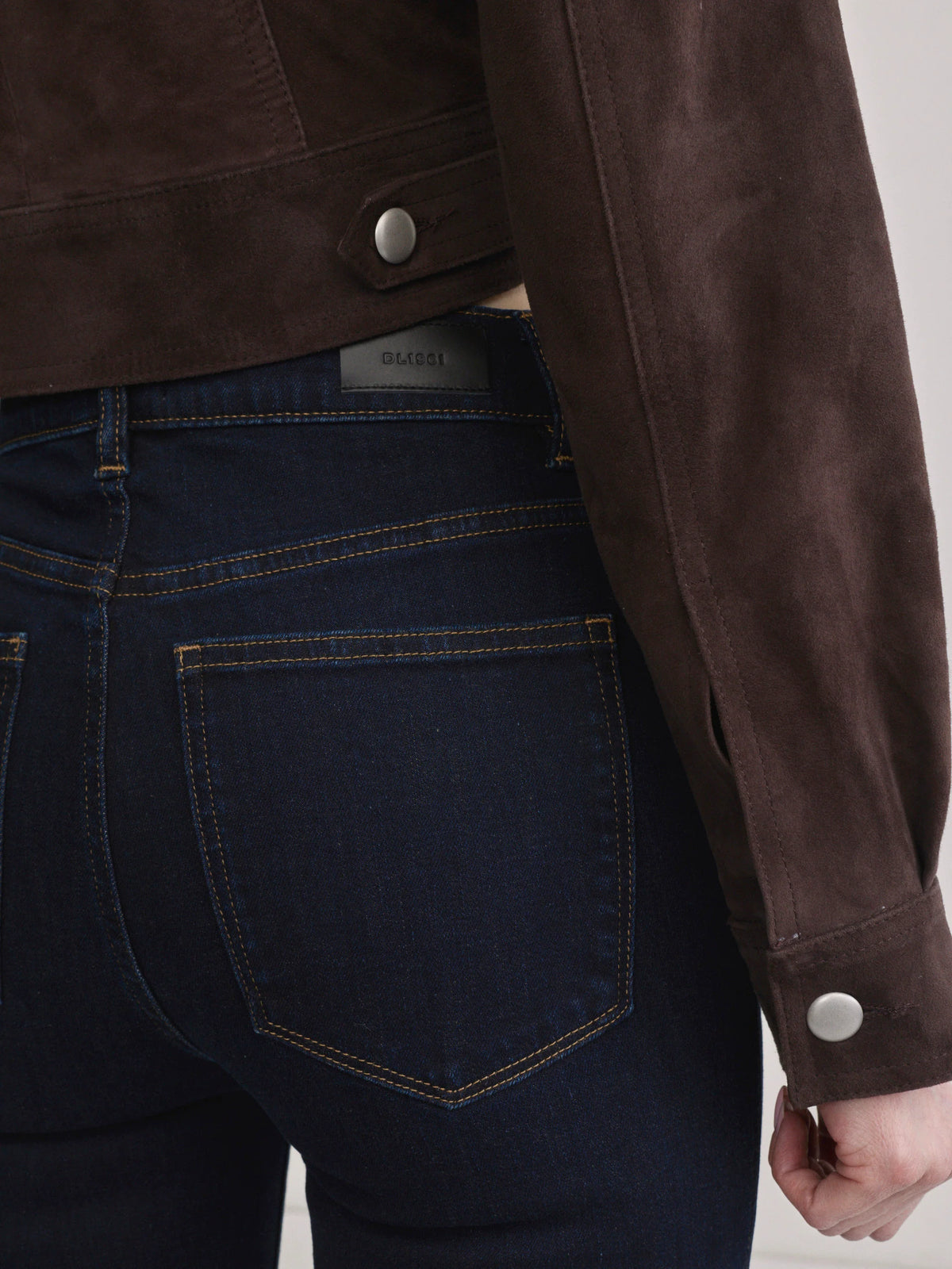 Halle Straight High-Rise Jeans