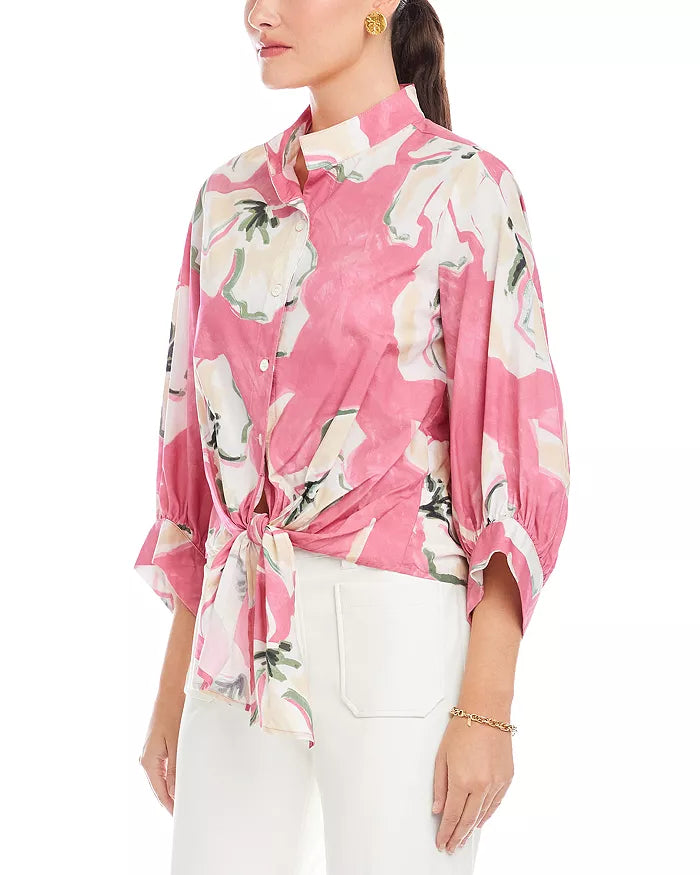 Sawyer Tie Front Top