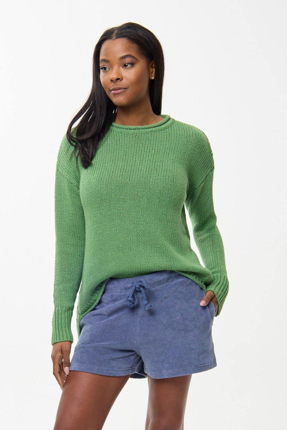 Relaxed Crew Sweater