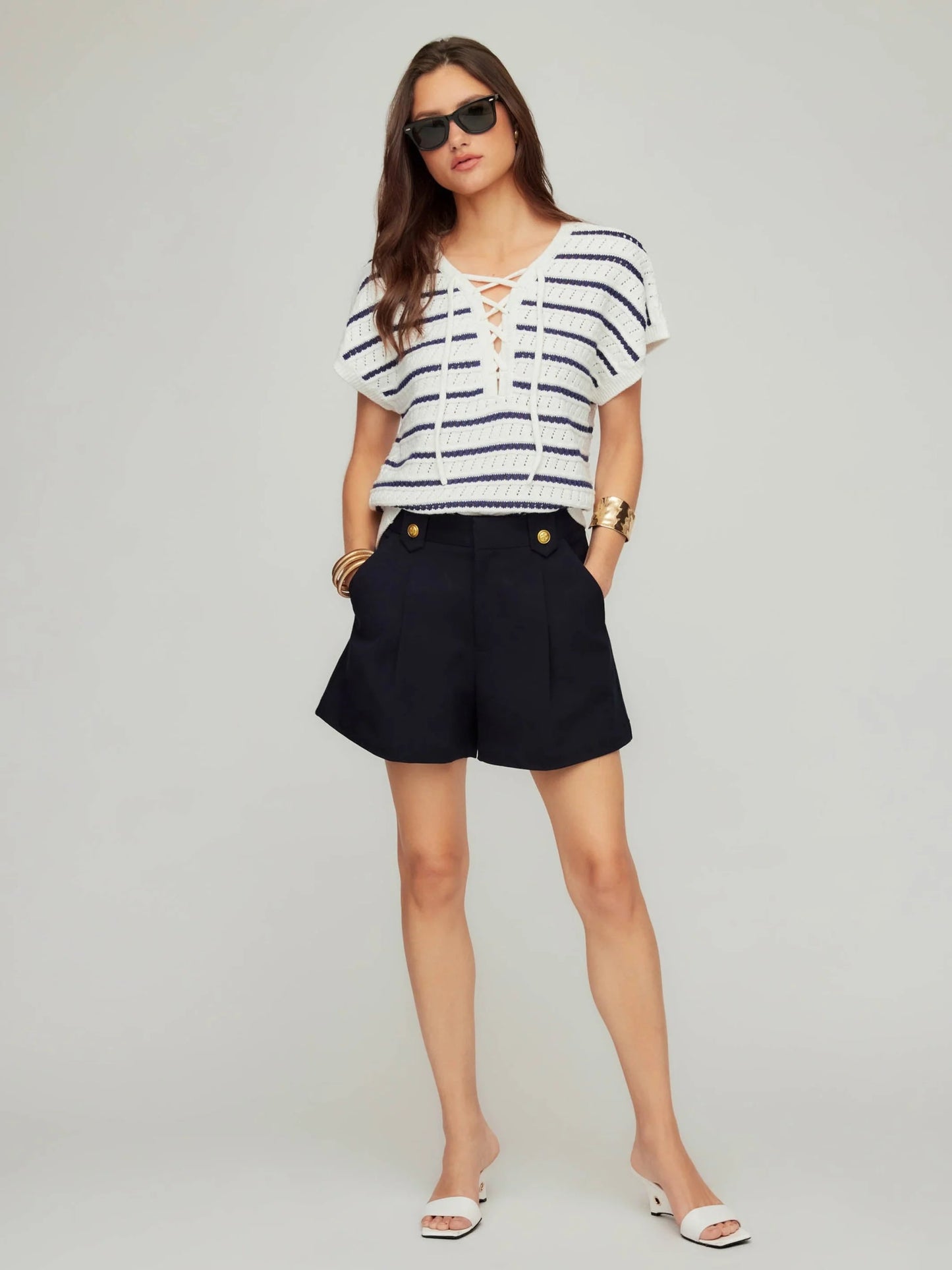 Cassidy Pleated Shorts
