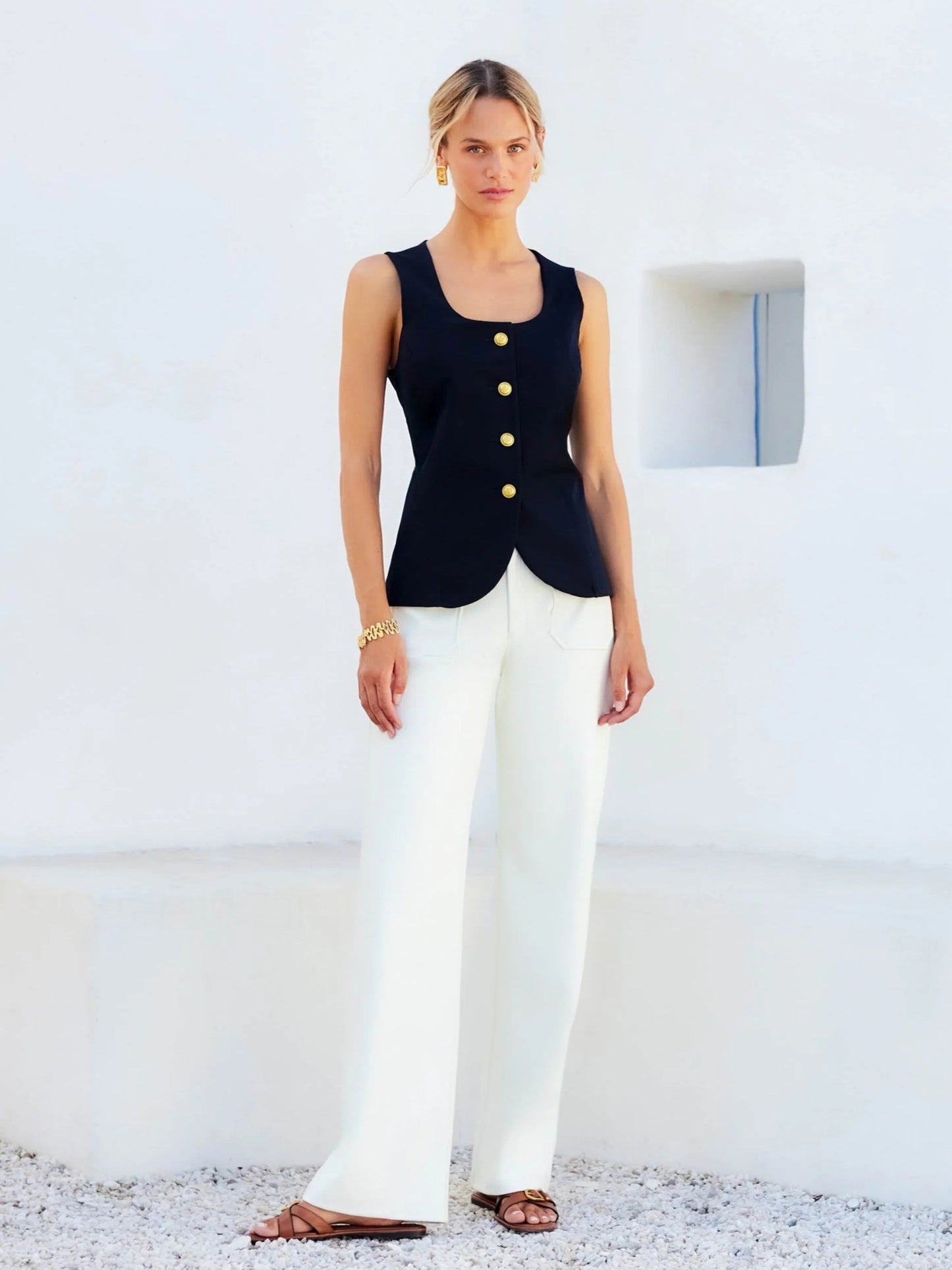 June Button-Up Vest